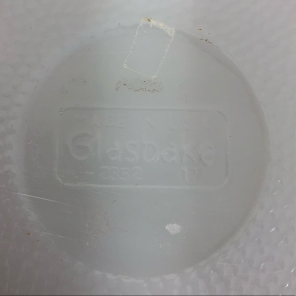 Vintage Glasbake Daisy Divided Casserole Dish - Picture 7 of 7